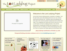 Tablet Screenshot of lostladybug.org